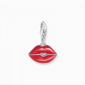 THOMAS SABO Red Lips Charm
