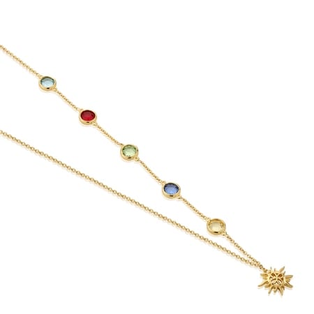 Newbridge Multi Coloured Stones Necklace - Image 3