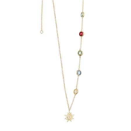 Newbridge Multi Coloured Stones Necklace