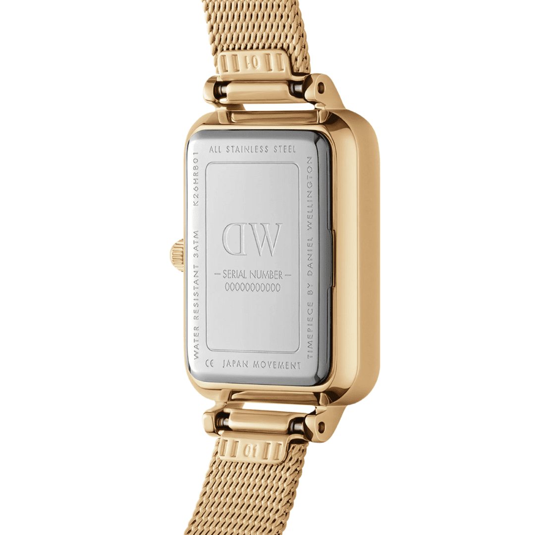 Daniel Wellington Quadro Pressed Evergold Green Dial Watch - Image 3