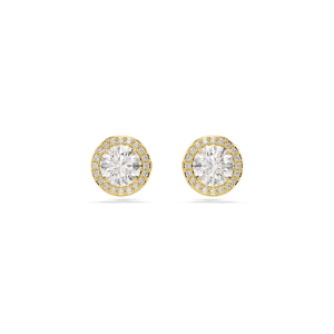 Swarovski Una Angelic Stud Earrings Gold