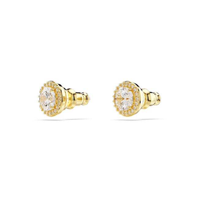 Swarovski Una Angelic Stud Earrings Gold - Image 3