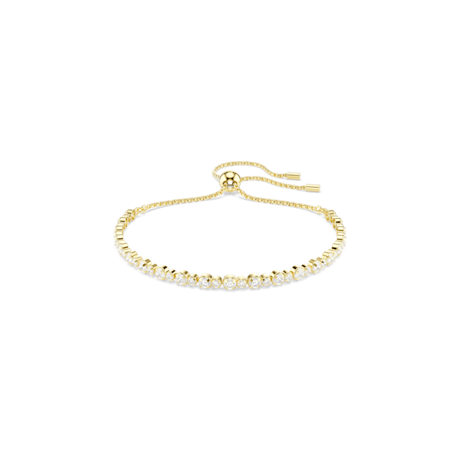 Swarovski Matrix Gold Plated Tennis Bracelet