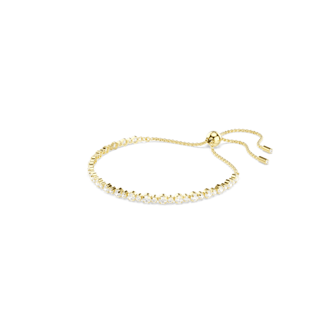 Swarovski Matrix Gold Plated Tennis Bracelet - Image 2
