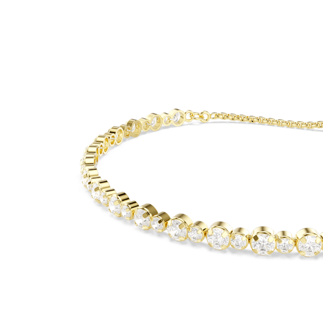 Swarovski Matrix Gold Plated Tennis Bracelet - Image 3