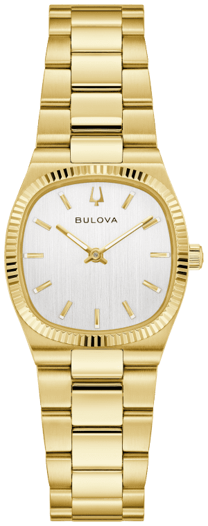Bulova Ladies Gold Plated Mini Super Seville Watch