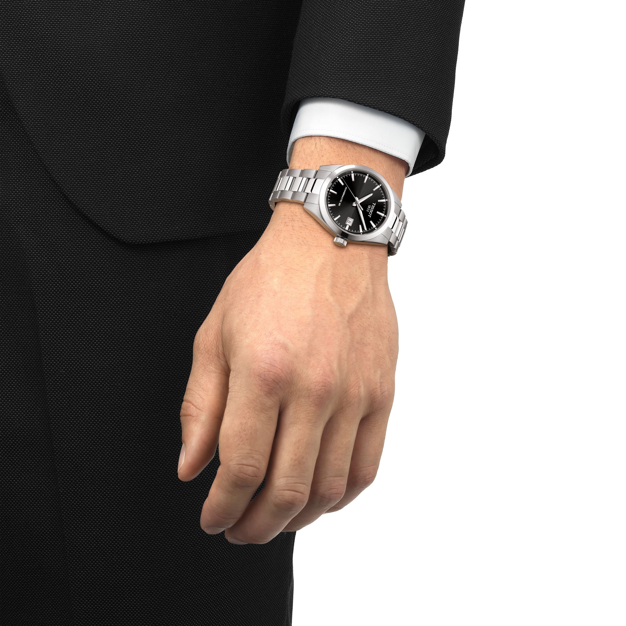 Tissot Gentleman 38mm Powermatic 80 Steel Watch - Image 3
