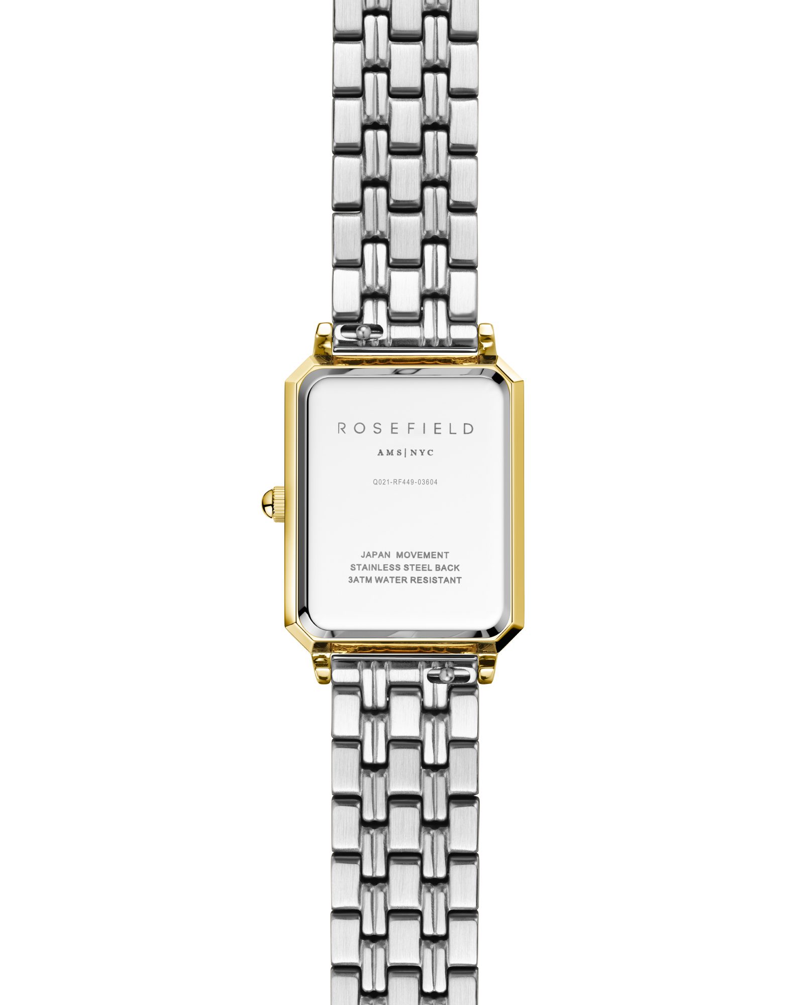 Rosefield Octagon Two Tone Watch - Image 3