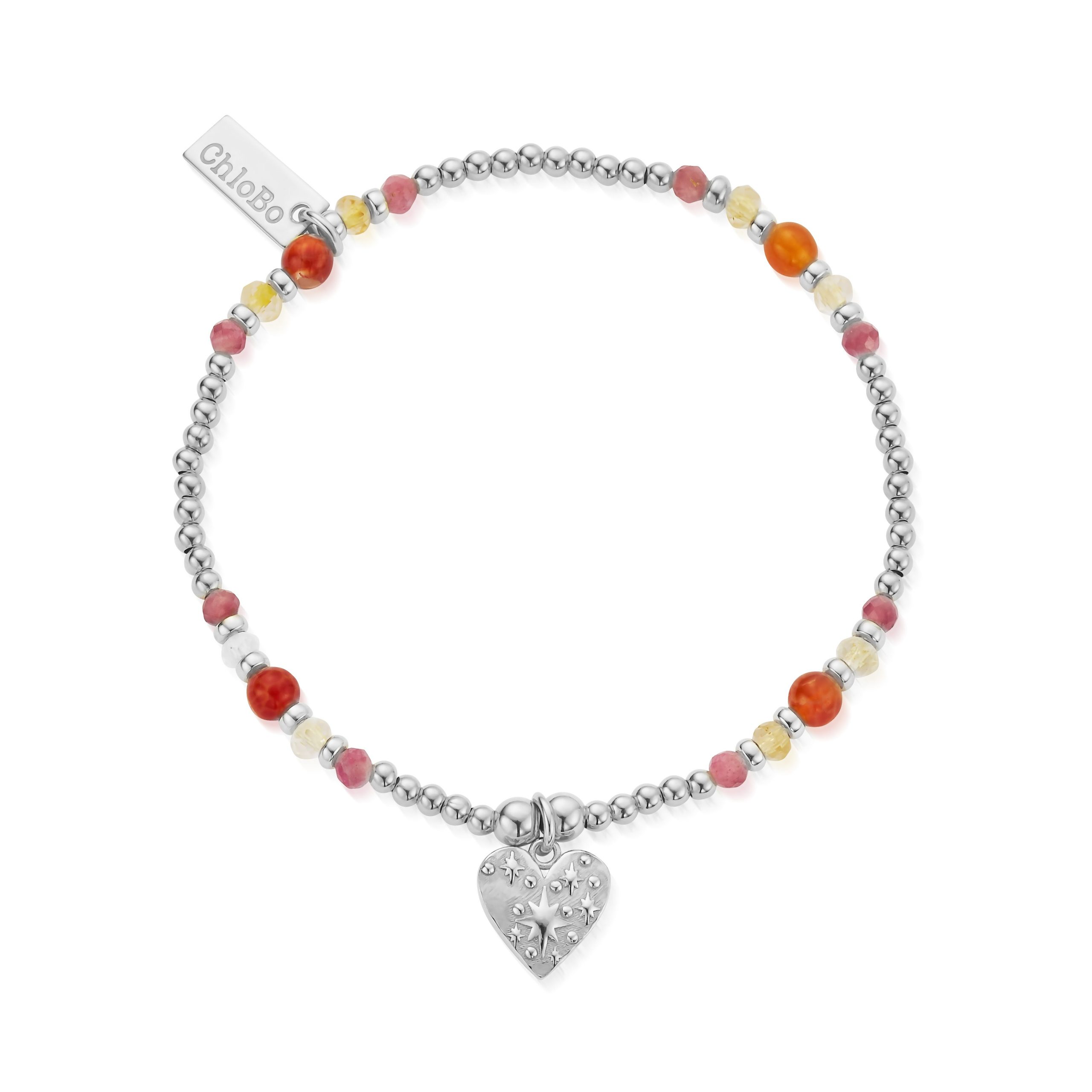 ChloBo Silver Sunrise Fortune Bracelet
