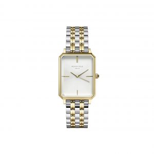 Rosefield Octagon Two Tone Watch