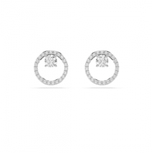 Swarovski Constella Circle Stud Earrings