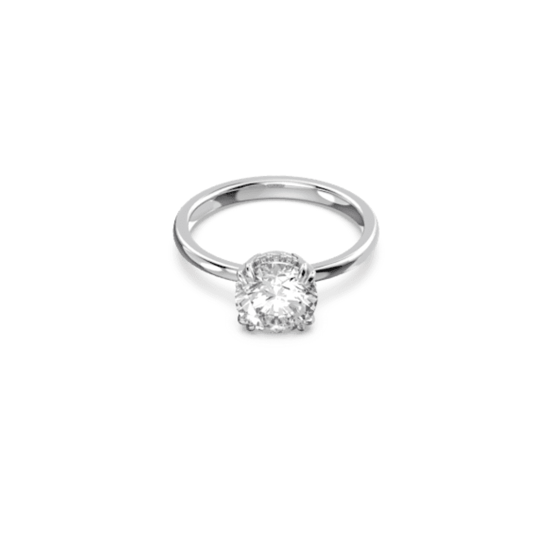 Swarovski Constrella Round Centre Stone Ring