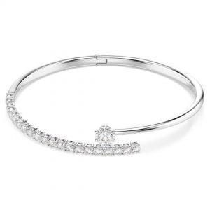 Swarovski Rhodium Plated Matrix Bangle