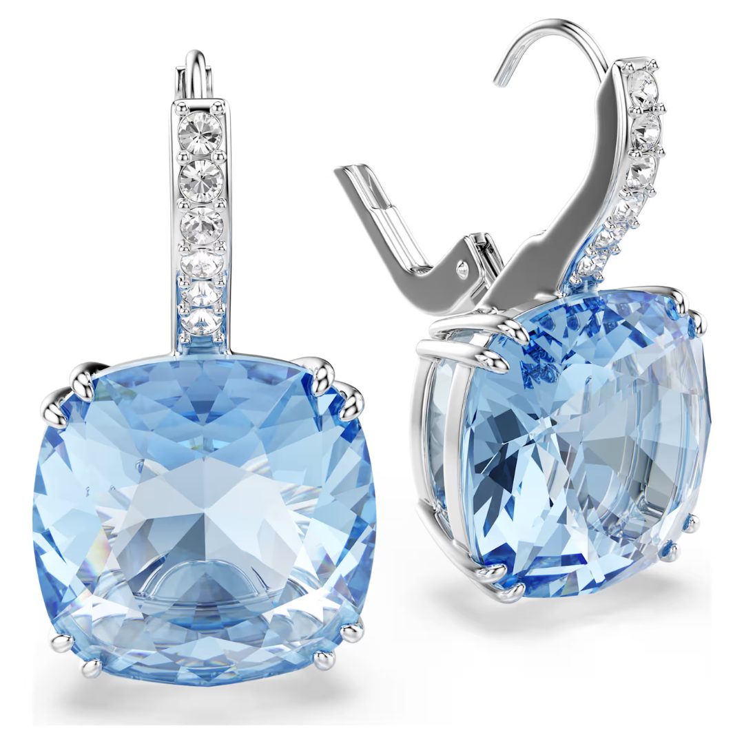 Swarovski Blue Crystal Millenia Drop Earrings - Image 3