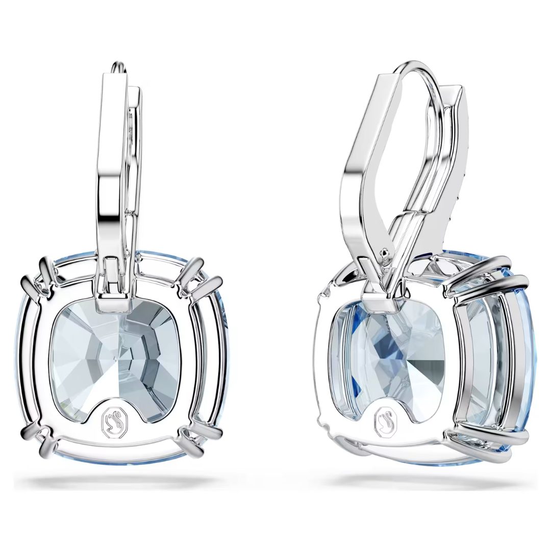 Swarovski Blue Crystal Millenia Drop Earrings - Image 4