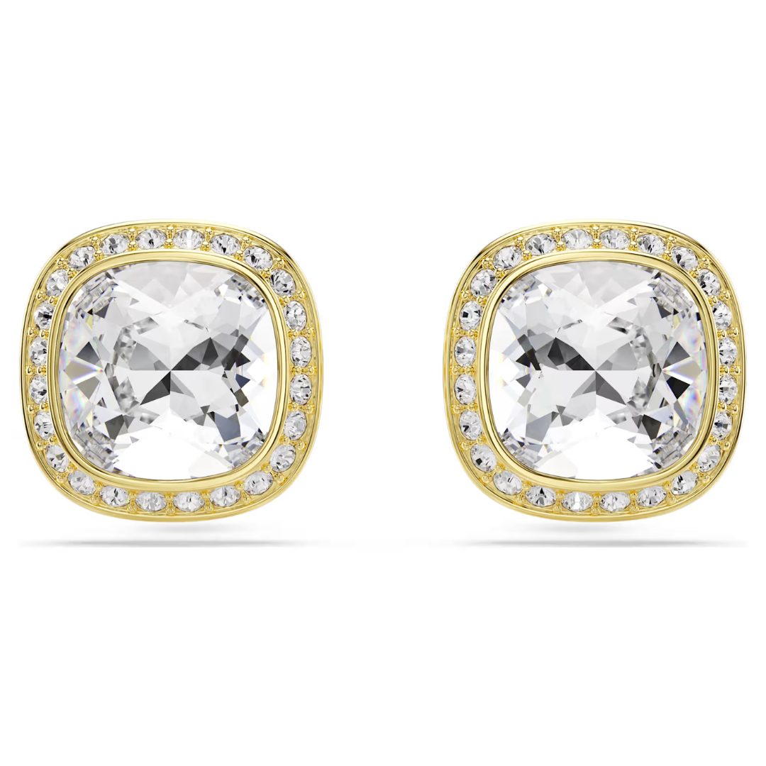 Swarovski Gold Plated Una Angelic Stud Earrings