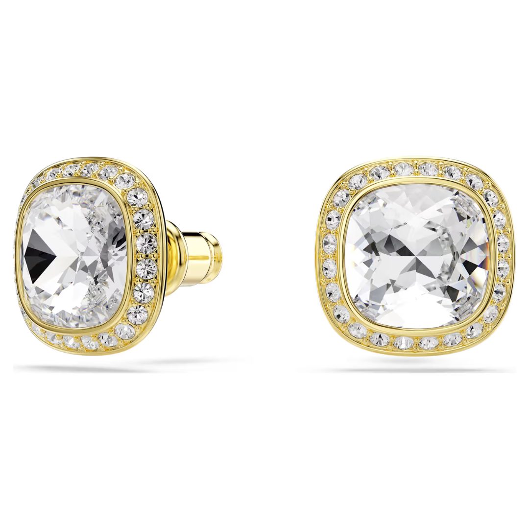 Swarovski Gold Plated Una Angelic Stud Earrings - Image 3