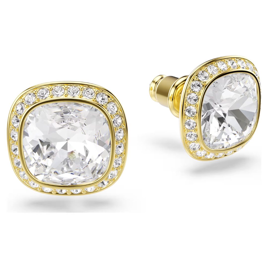 Swarovski Gold Plated Una Angelic Stud Earrings - Image 2
