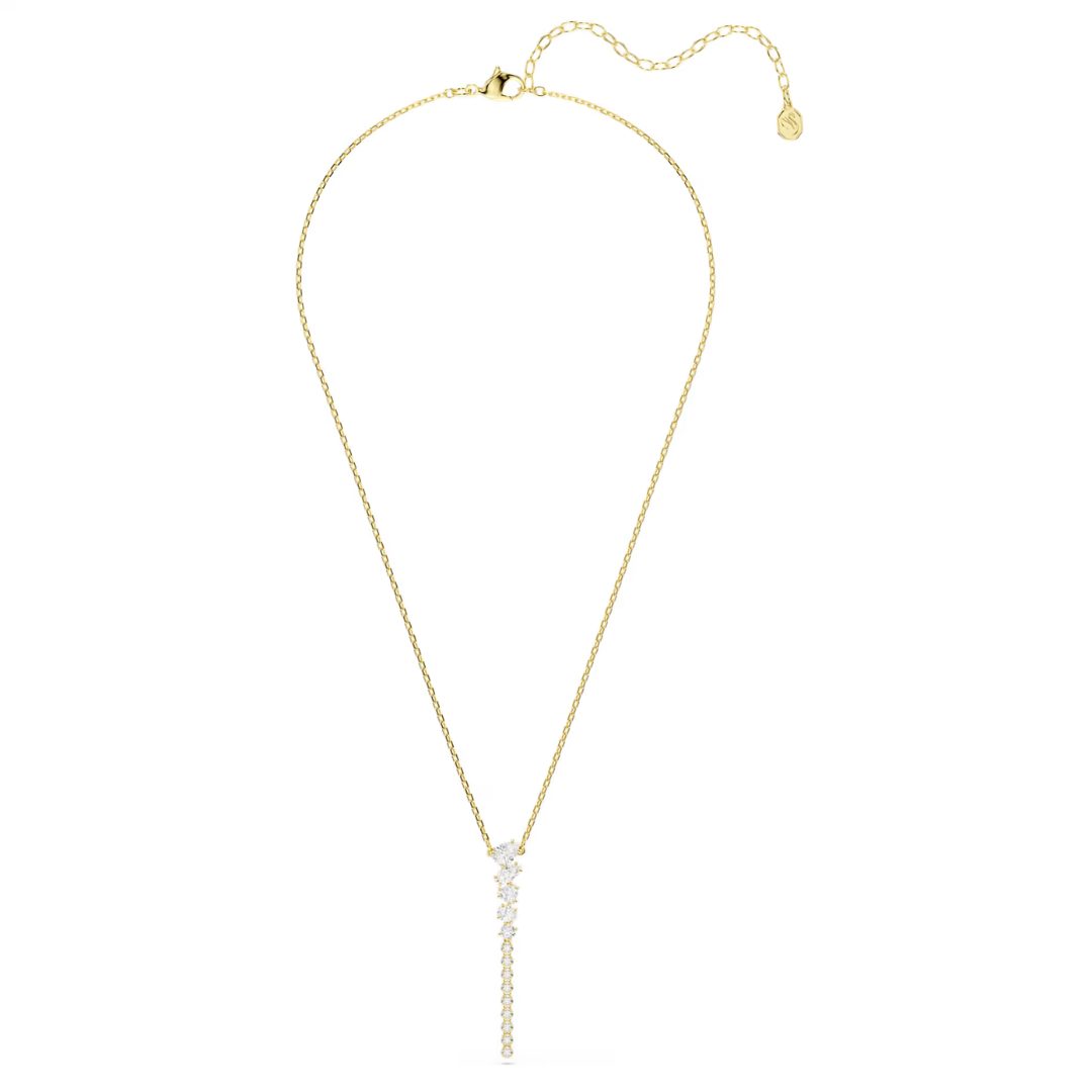 Swarovski Gold Plated Mesmera Y Necklace - Image 4