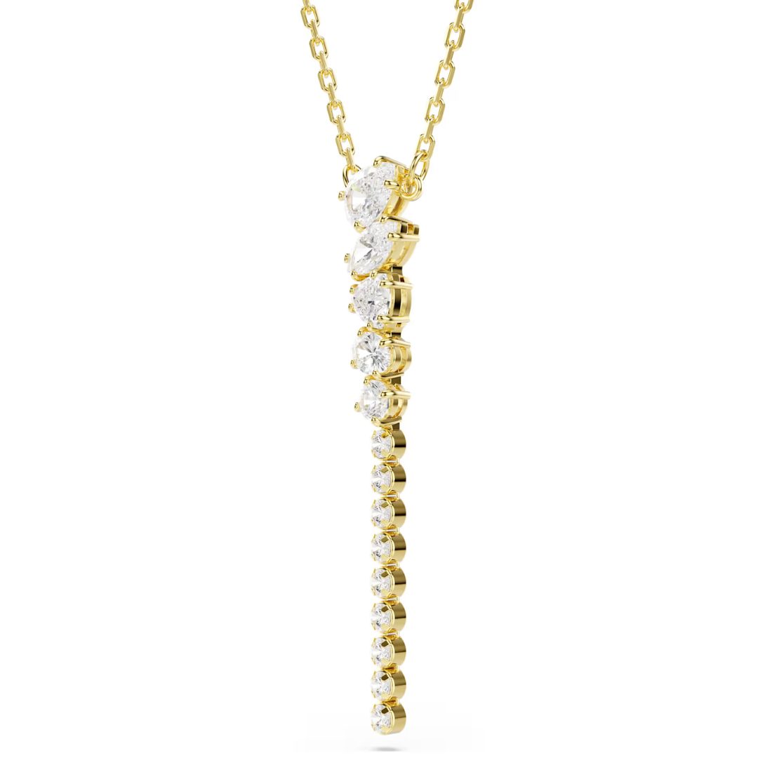 Swarovski Gold Plated Mesmera Y Necklace - Image 2