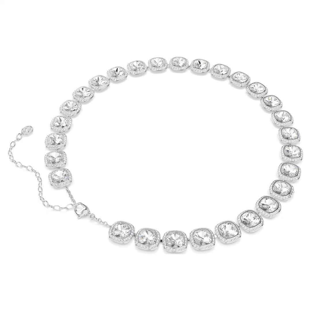 Swarovski Rhodium Plated Una Angelic Necklace - Image 2