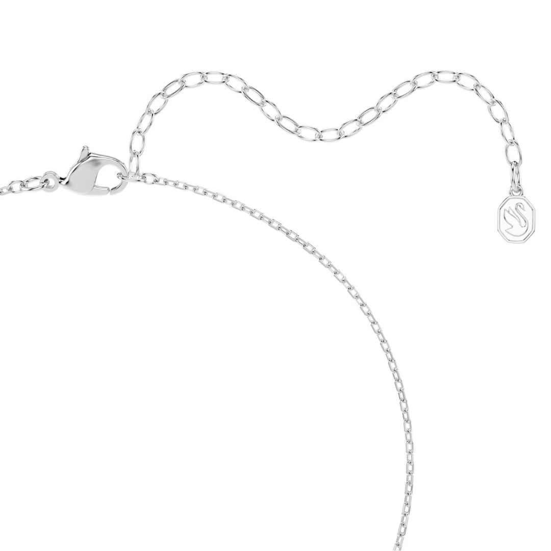 Swarovski Rhodium Plated Crystal Pendant - Image 3
