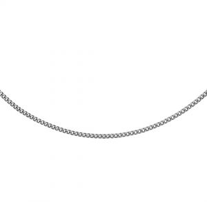 Silver 25 Panza Curb Chain