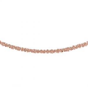 Rose Gold Adjustable Heart Slider Tocalle Chain
