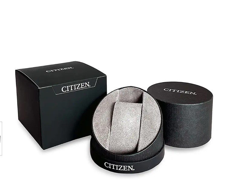 Citizen Silhouette Crystal White Dial Blue Marker Bracelet Watch - Image 3