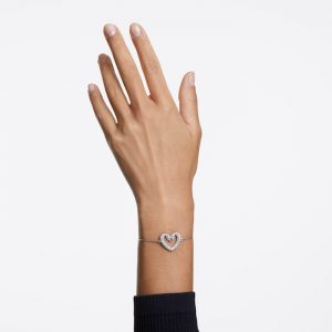 NEW2605589una-bracelet–heart–small–white–rhodium-plated-swarovski-5625534-4631-NEW-603
