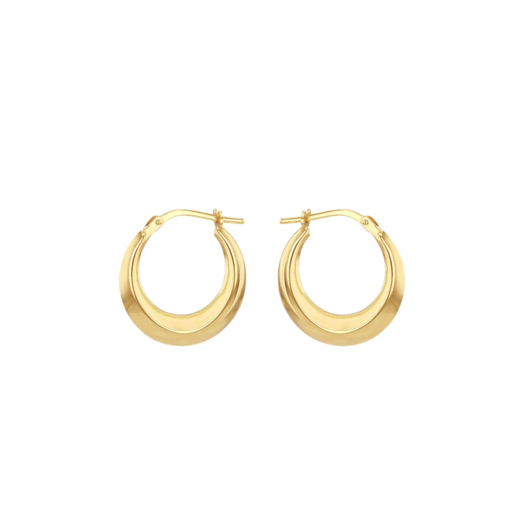 Gold Bonded Creole Earring