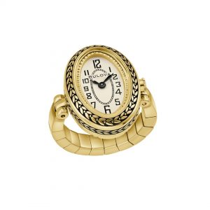 Bulova Limited Edition Archive Series Art Deco Ring