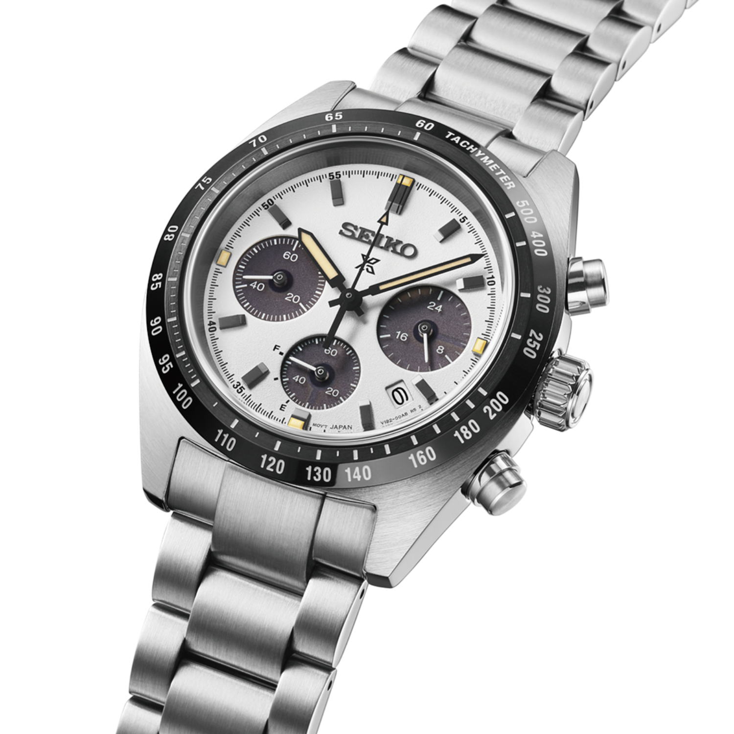 Seiko Panda Speedtimer Solar Chronograph Watch - Image 2