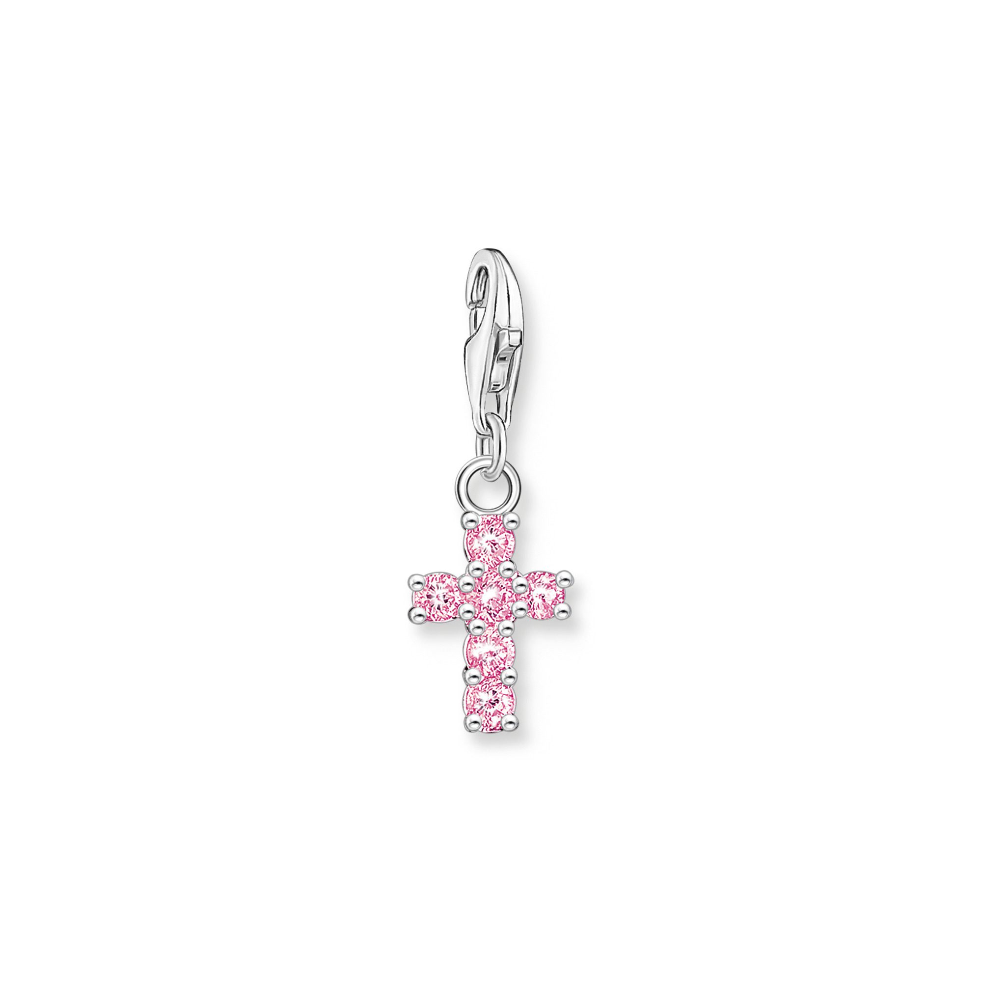 THOMAS SABO Pink Cross Charm