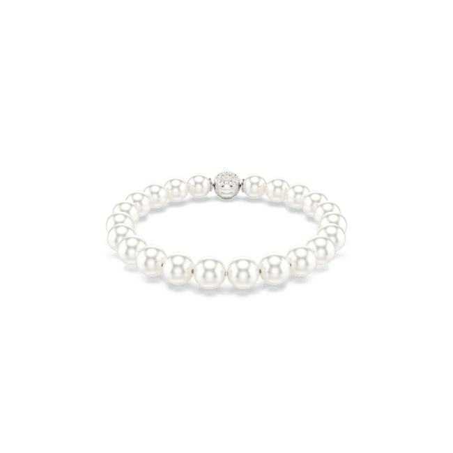 Swarovski Matrix Crystal Pearl Bracelet - Image 3