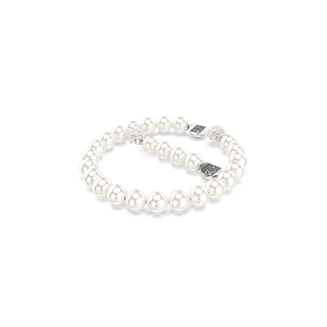 Swarovski Matrix Crystal Pearl Bracelet - Image 5