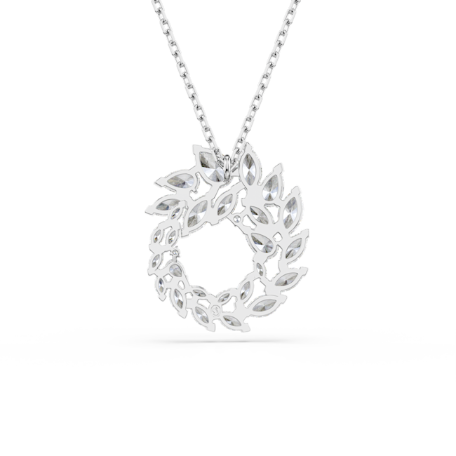 Swarovski Mesmera Open Circle Marquise Cut Pendant - Image 4