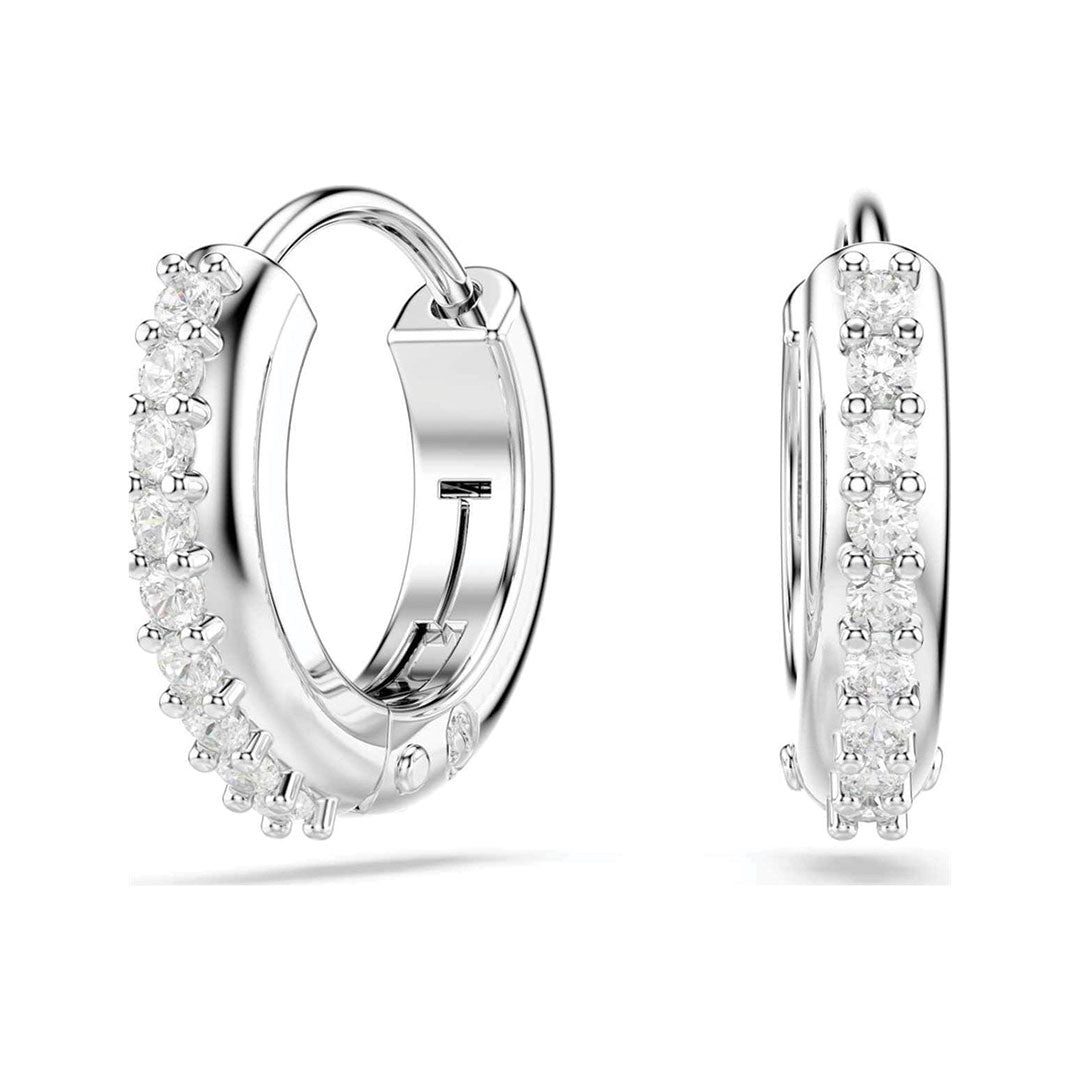 Swarovski Matrix Hoop Earrings