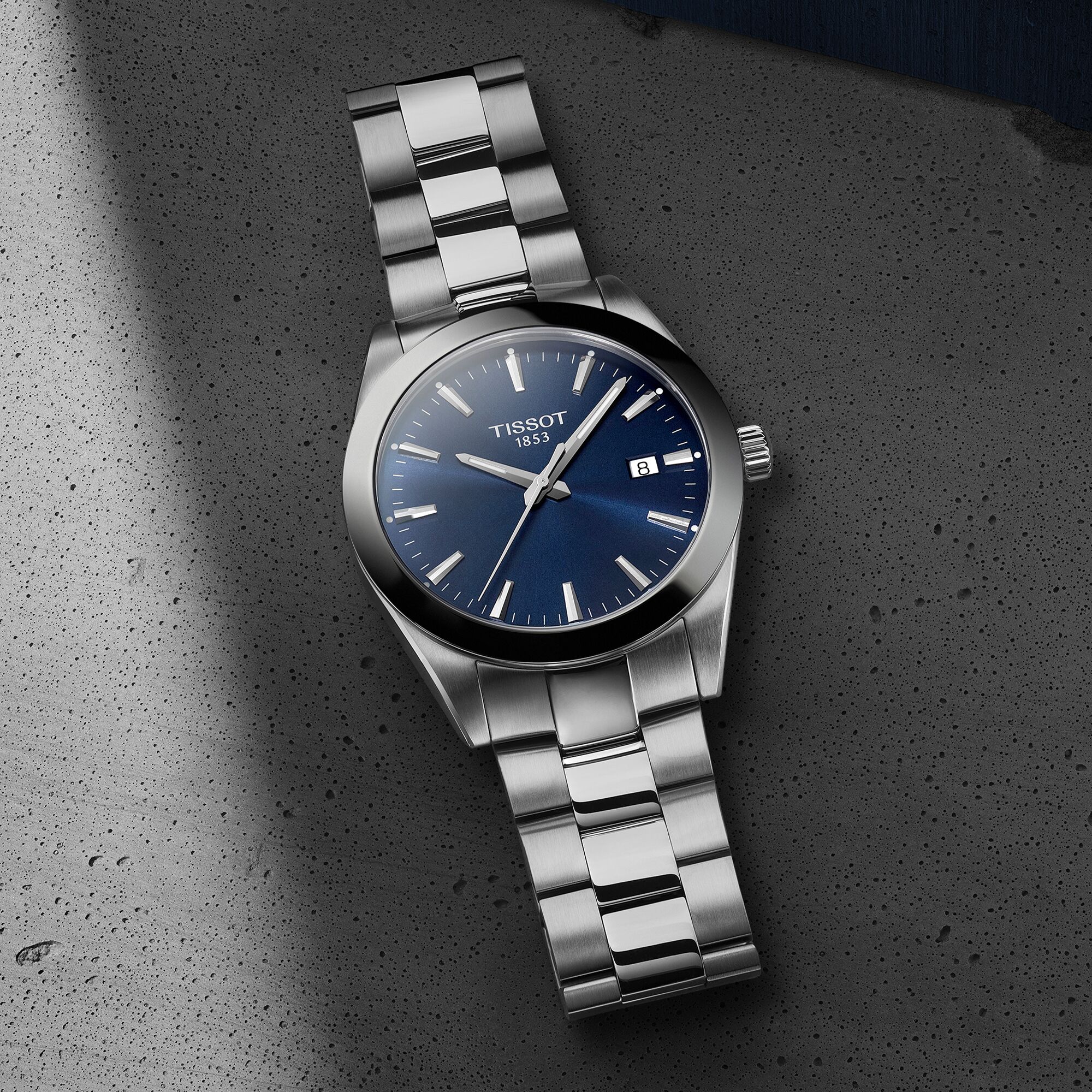 Tissot Gentleman Blue Dial 40mm - Image 4