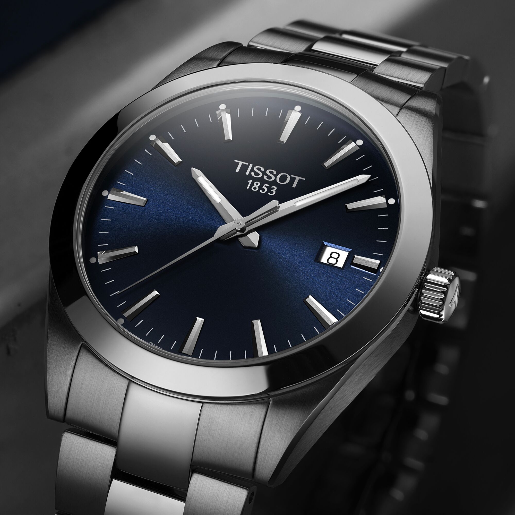Tissot Gentleman Blue Dial 40mm - Image 3