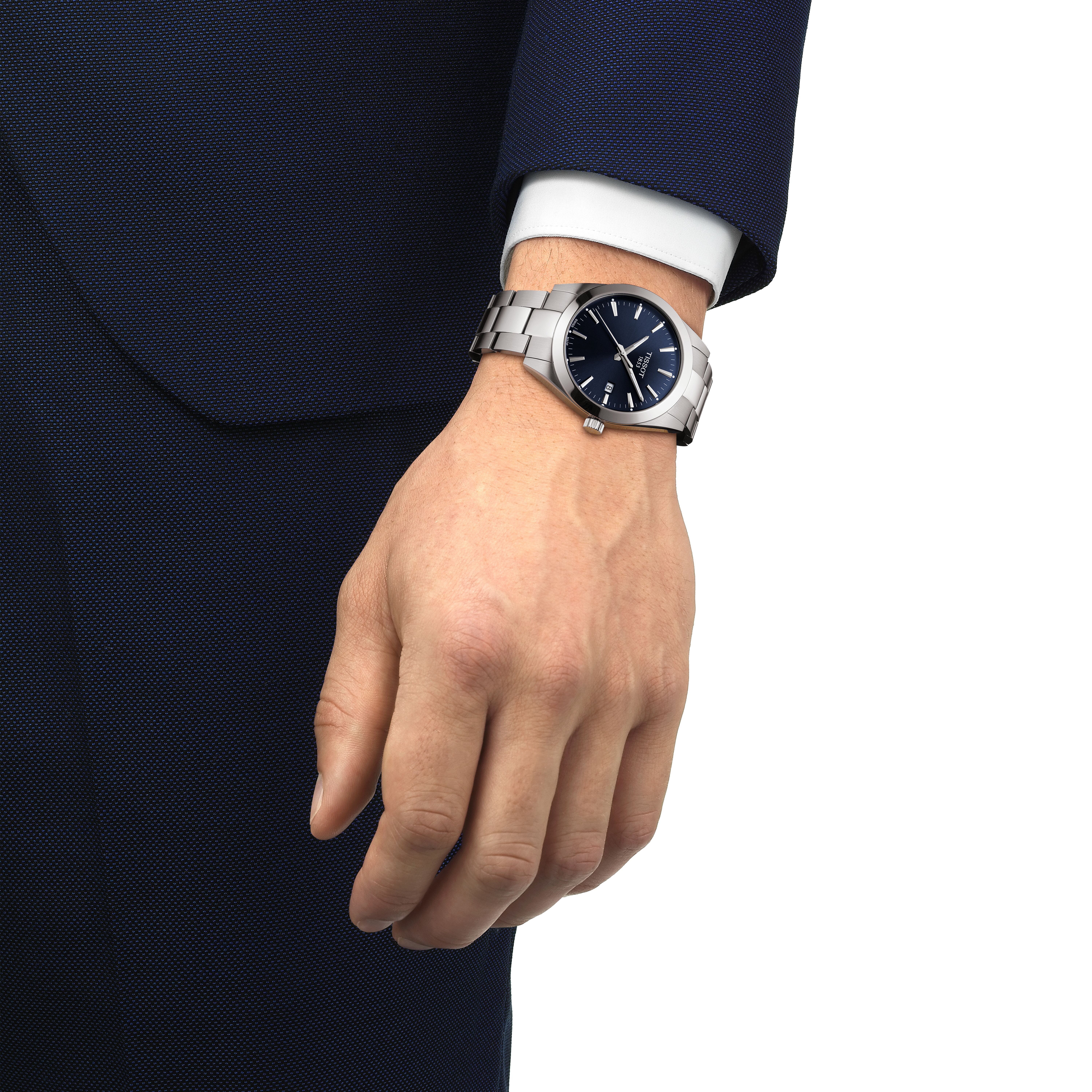 Tissot Gentleman Blue Dial 40mm - Image 2