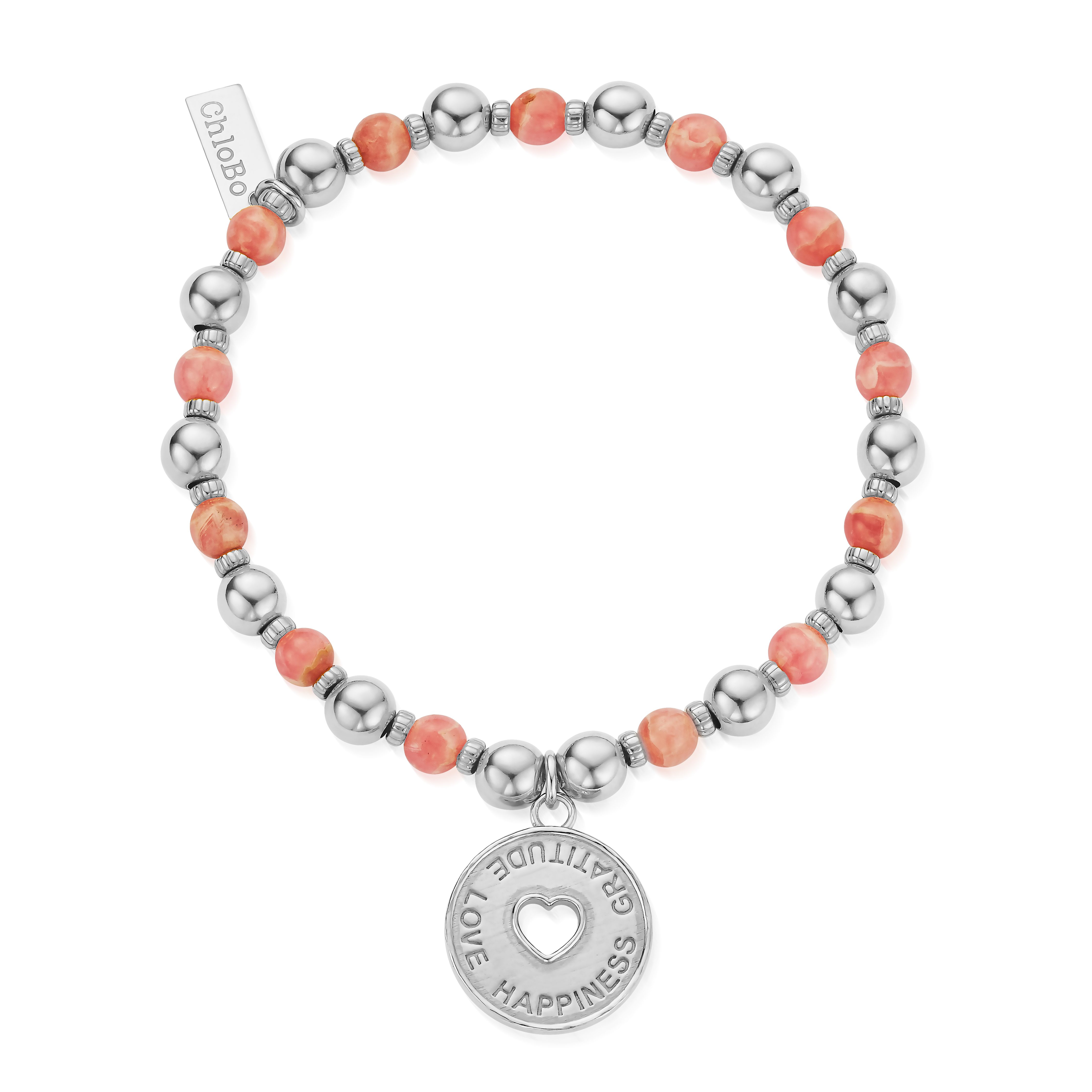 ChloBo Silver Harmony of the Heart Bracelet