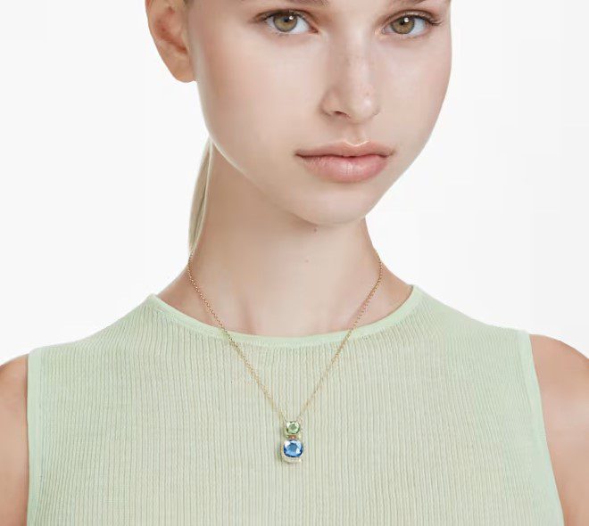 Swarovski Chroma Multicoloured Necklace - Image 4