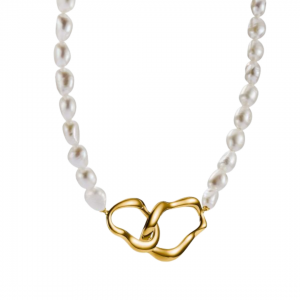 THOMAS SABO Natural Beauty Intertwined Pearl Necklace