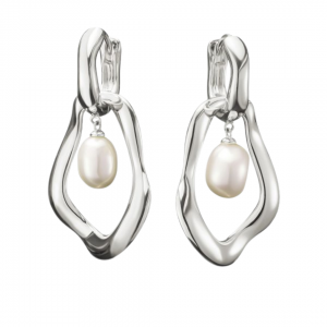 THOMAS SABO Natural Beauty Freshwater Pearl Hoops