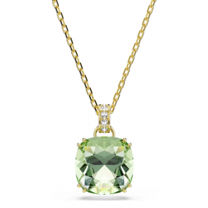 Swarovski Millenia Gold Plated Green Stone Pendant
