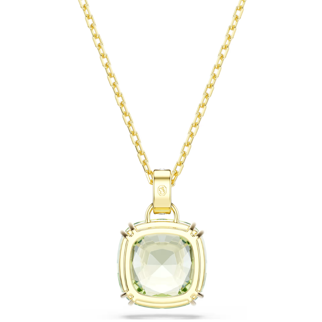 Swarovski Millenia Gold Plated Green Stone Pendant - Image 5