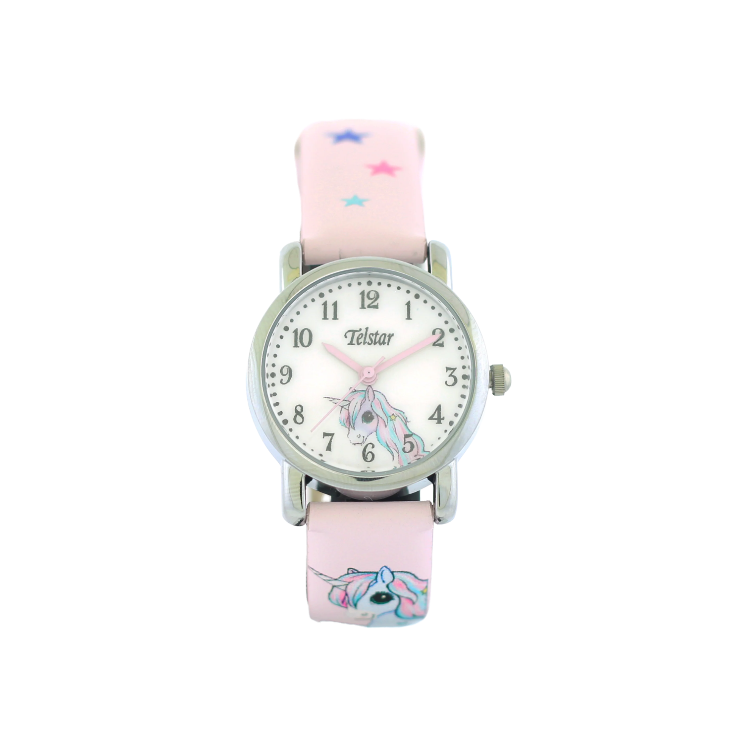 Telstar Girls Unicorn Pink Strap Watch