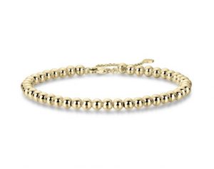 Gisser Gold Plated Bead Bracelet