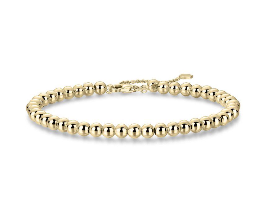 Gisser Gold Plated Bead Bracelet